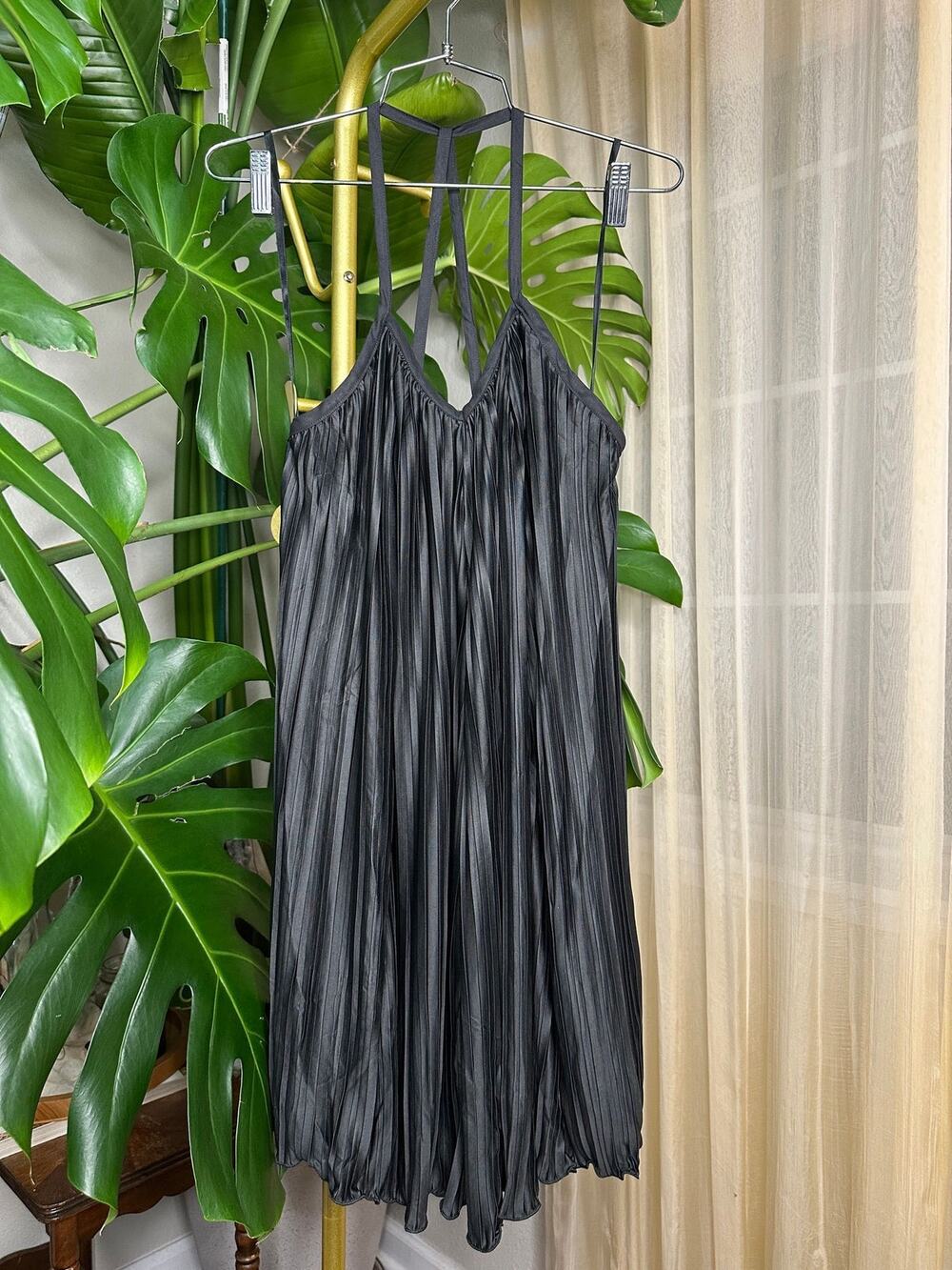 16 LBLC the Label pleated black dress $150 MSRP